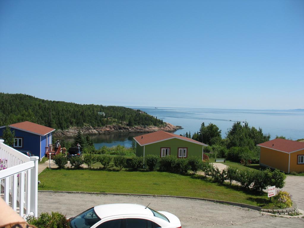 Les Chalets Au Bord De La Mer Les Escoumins Ngoại thất bức ảnh